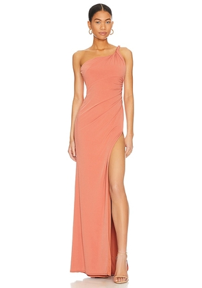 Katie May x REVOLVE Lea Gown in Coral. Size XL.