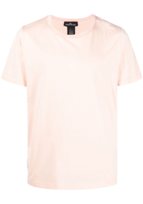 Stone Island Shadow Project logo-print cotton T-shirt - Pink