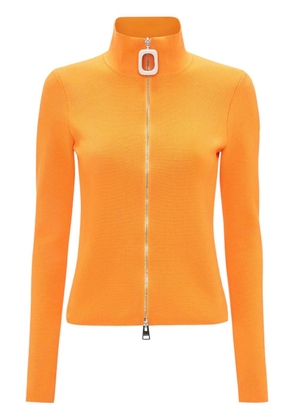JW Anderson fitted zip-up cardigan - Orange