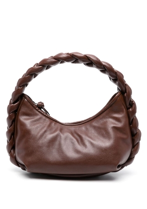 Hereu Espiga Shiny leather shoulder bag - Brown