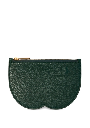 Burberry small Chess leather pouch - Green