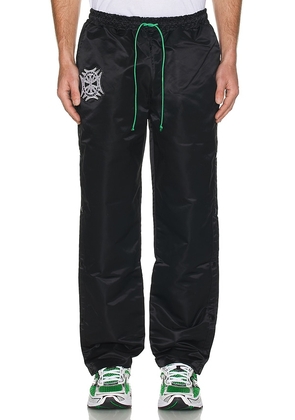 Norwood Nor Shield Snap Pant in Black. Size M, S, XL/1X.