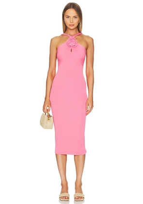 Le Superbe Eve Dress in Pink. Size L, S, XS.