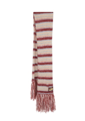Marni striped knit scarf - Neutrals
