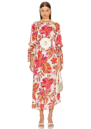 Sundress Eloise Dress in Fuchsia. Size XS/S.