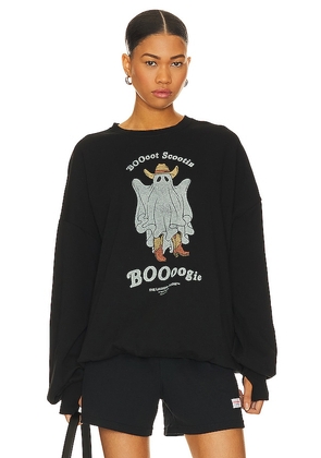 The Laundry Room Boooot Scootin Boooogie Jumper in Black. Size S.