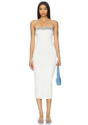 SER.O.YA Blanche Dress in White. Size M, S, XL.