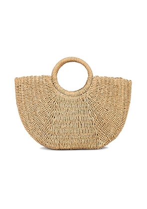 8 Other Reasons Beach Bag in Tan.