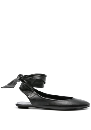 The Attico Cloe ballerina shoes - Black