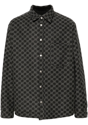 Gucci reversible GG-jacquard shirt - Black