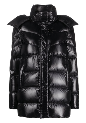 Fay padded down hooded jacket - Black