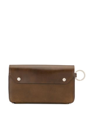 As2ov long foldover wallet - Brown