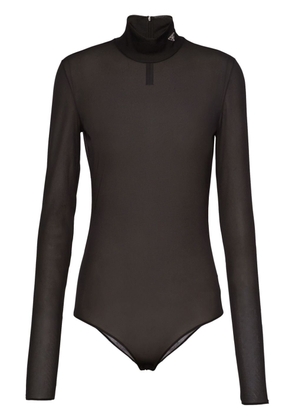 Prada Gazar triangle-logo bodysuit - Black