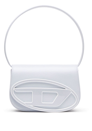 Diesel 1DR leather shoulder bag - White