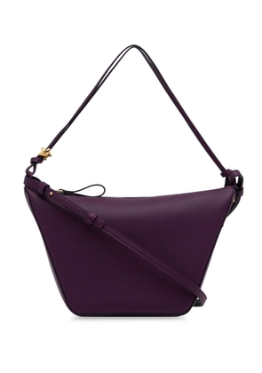 Loewe Pre-Owned 2010-2023 mini Hammock two-way bag - Purple