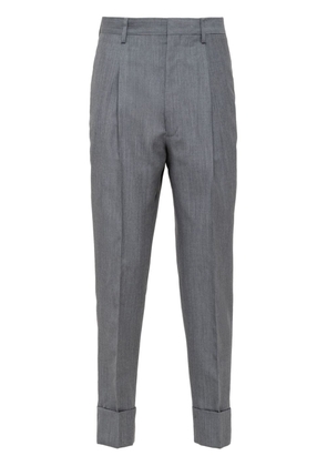 Prada mohair-wool tailored trousers - Grey