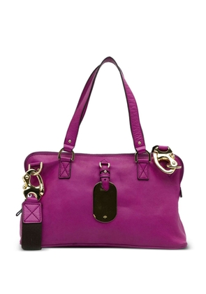 Mulberry 2015-2022 East West Shimmy satchel bag - Purple