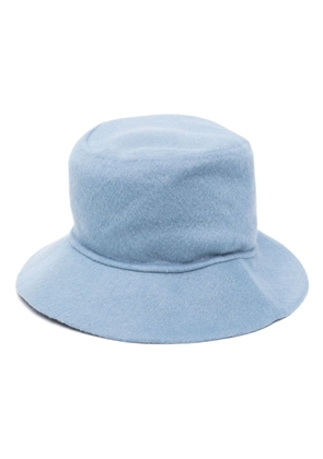 P.A.R.O.S.H. wide-brim wool bucket hat - Blue