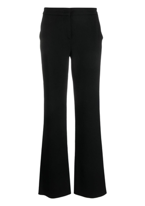 Giorgio Armani tailored straight-leg wool trousers - Black