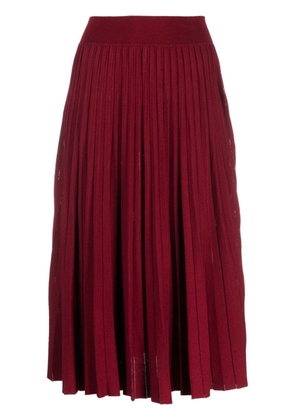 Polo Ralph Lauren pleated midi skirt - Red