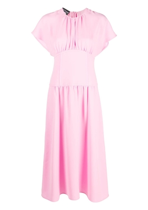 Boutique Moschino flared mid-length dress - Pink