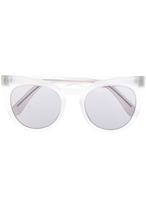 Mykita x Maison Margiela cat-eye sunglasses - Grey