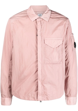 C.P. Company Lens-detail lightweight shirt jacket - Pink