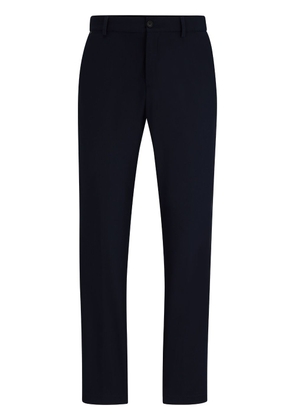 BOSS mid-rise slim-fit trousers - Blue