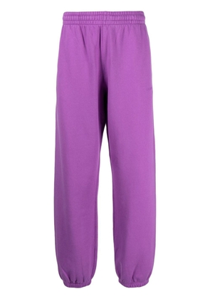 Off-White Diag-print slouchy track pants - Purple