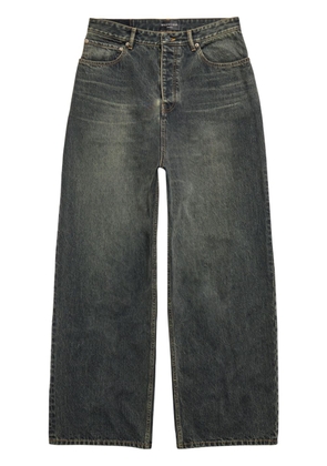 Balenciaga low-rise wide-leg jeans - Blue