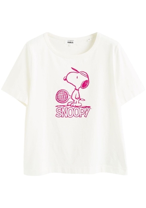 Chinti & Parker Retro Snoopy round-neck T-shirt - White