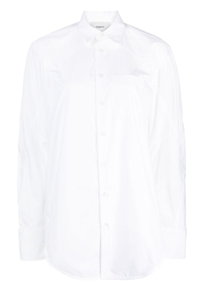 Coperni oversized cotton shirt - White