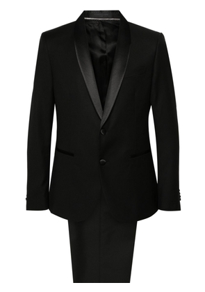 Corneliani virgin-wool two-piece suit - Black