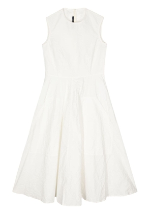 Sofie D'hoore linen-cotton A-line dress - White