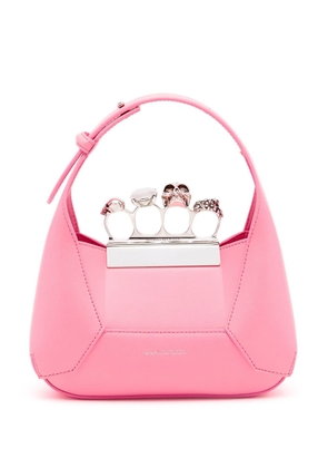 Alexander McQueen Jewelled Hobo mini bag - Pink