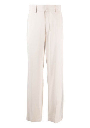 Patrizia Pepe high-waisted twill tailored trousers - Neutrals