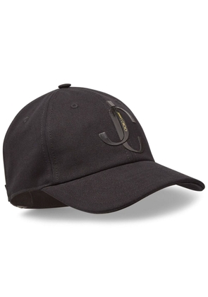 Jimmy Choo Paxy logo-appliquéd baseball cap - Black