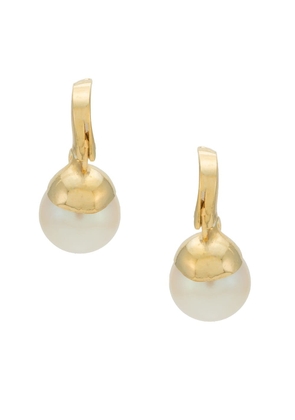 SERPUI pearl embellished earrings - Gold