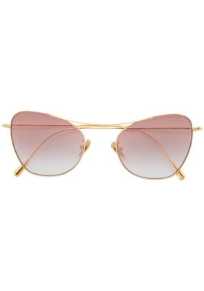 Cutler & Gross Cat-eye Sunglasses - Gold