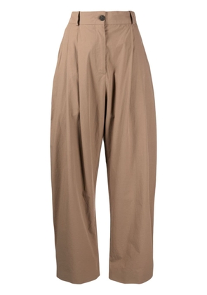 Studio Nicholson Acuna cotton tapered trousers - Brown