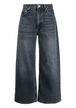 rag & bone wide-leg cropped jeans - Blue
