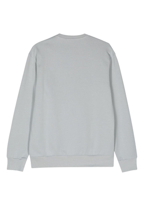 Armani Exchange logo-appliqué crew-neck sweatshirt - Grey