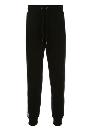 Dolce & Gabbana contrast stripe track trousers - Black