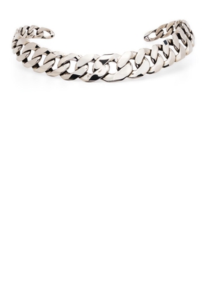 Alexander McQueen chain chocker necklace - Silver