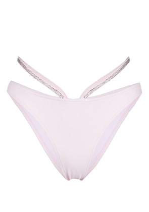 Heron Preston rhinestone-tape bikini bottoms - Pink