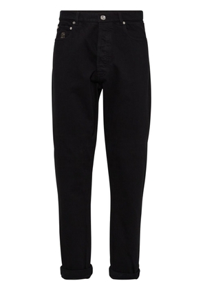 Brunello Cucinelli Iconic-fit straight-leg jeans - Black