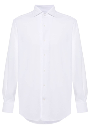 Boggi Milano Japanese Jersey Polo Shirt - White