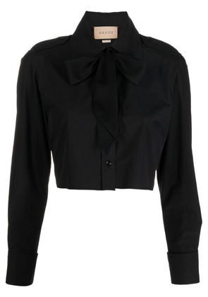 Gucci cotton poplin shirt - Black
