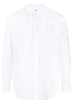 Comme Des Garçons Shirt 3D-detailing poplin shirt - White