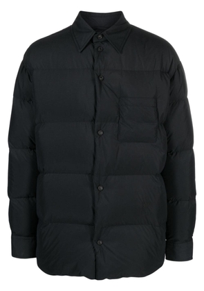 Off-White button-front puffer jacket - Black